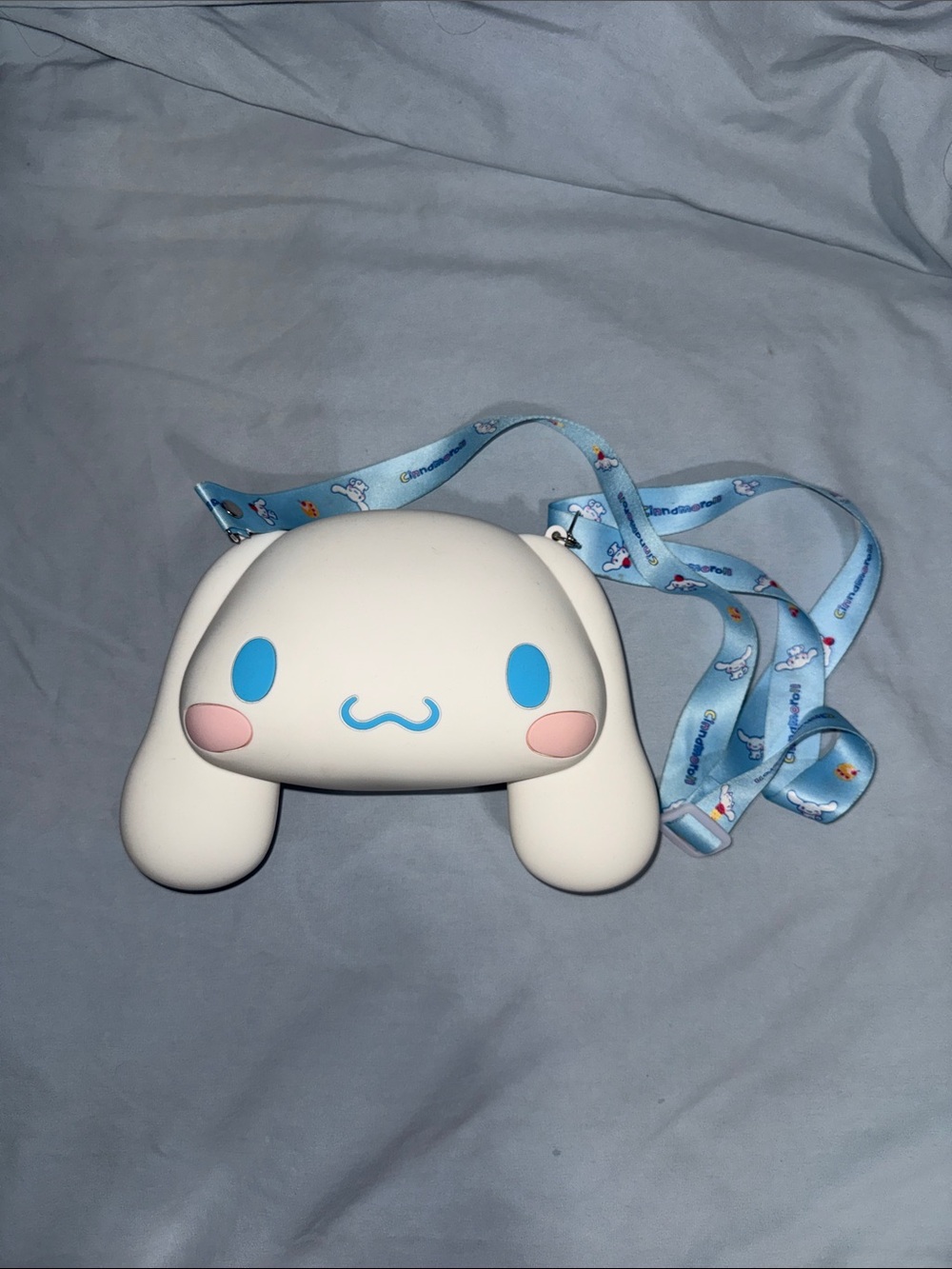 Sanrio Cinnamoroll Silicone Crossbody Bag